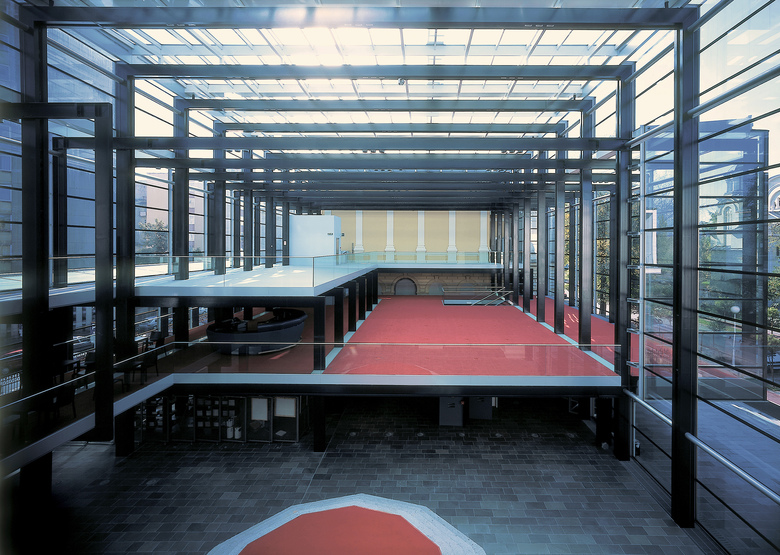 卢布尔雅那国家美术馆中央部分丨斯洛文尼亚丨Sadar+Vuga-10