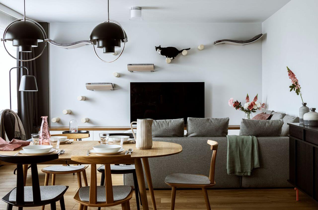 华沙卡巴塔110平米公寓翻新丨波兰华沙丨建筑师Malwina Morelewska-5