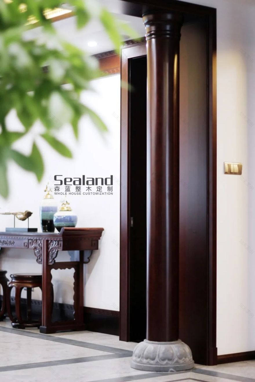 常州国宾一号平层,新中式风格演绎东方美学-9