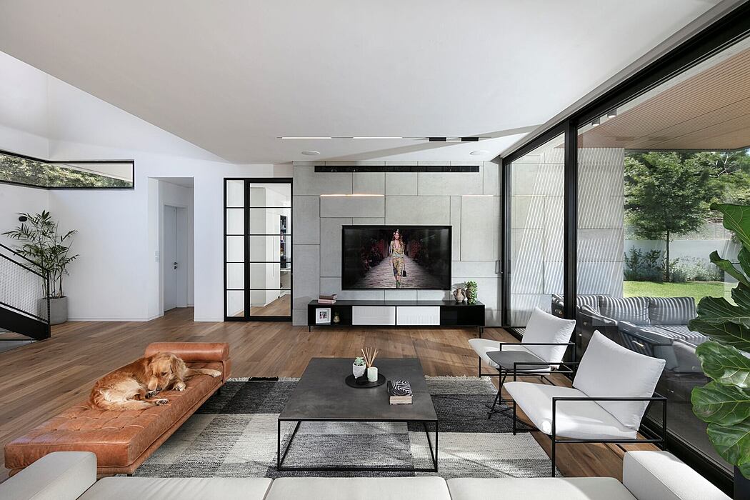 Brutalist Yet Warm 现代住宅丨以色列丨Apple Architects-5