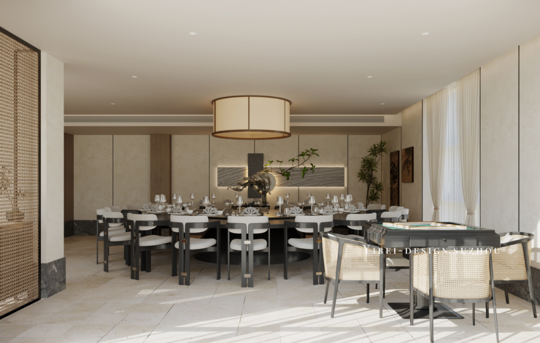 沉浸式庭院和牛宴丨商业空间设计丨YIBEI DESIGN SUZHOU-3