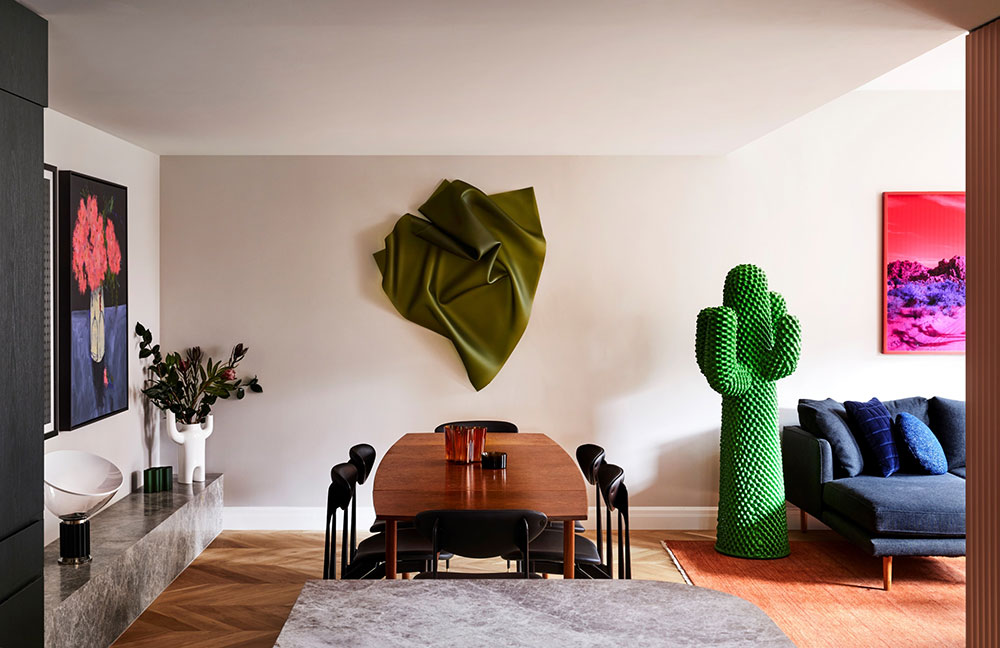 墨尔本色彩斑斓的 30 年代房屋现代改造-11