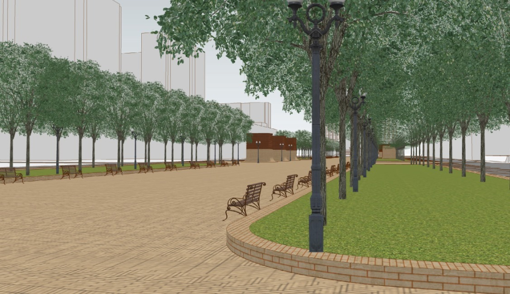 Сокольническая площадь（索科尔尼奇广场改善项目）丨俄罗斯莫斯科丨Megabudka-124