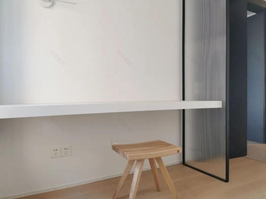 《不繁》极简风格精装房改造,打造空灵静美空间-94