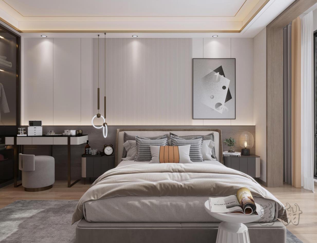 简约轻奢生活空间设计-11