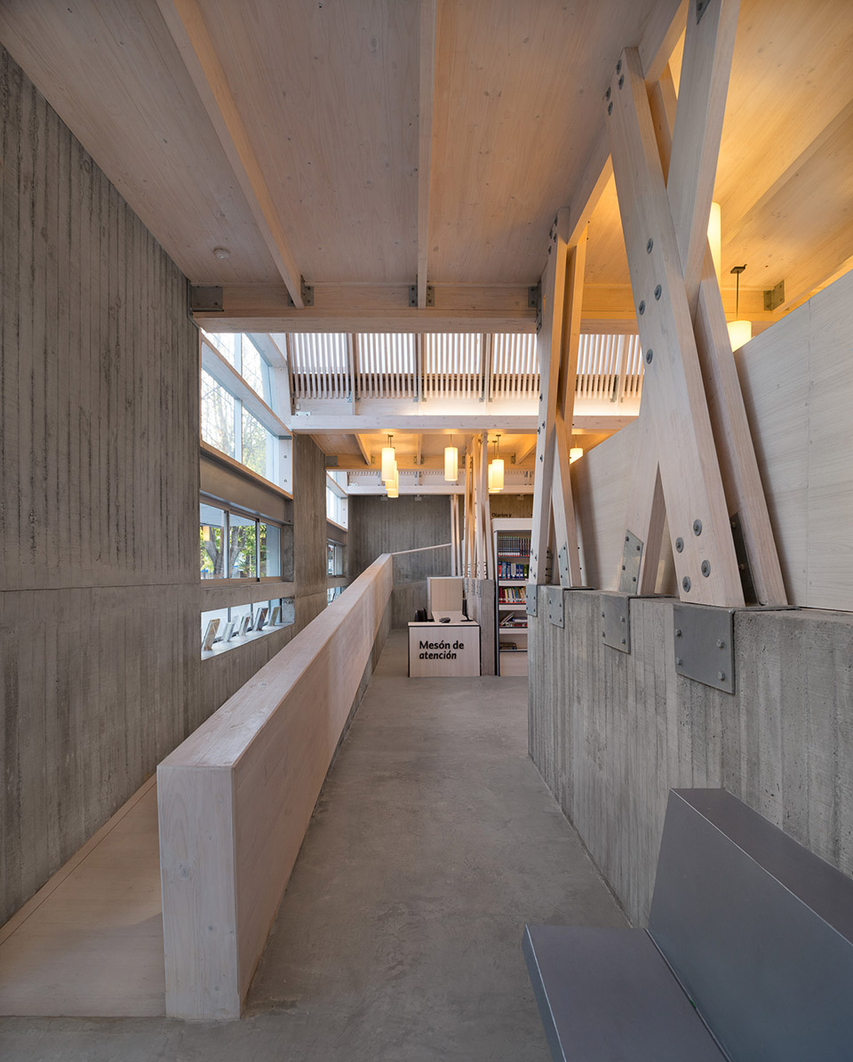 木结构图书馆,智利 / Sebastian Irarrázaval Arquitecto-64