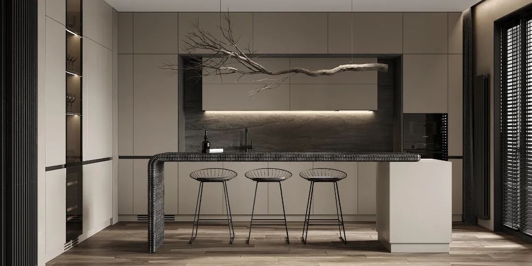 多款式岛台设计，厨房C位-20