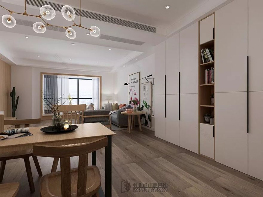 简约现代,柳州地王公馆的北欧风情-33