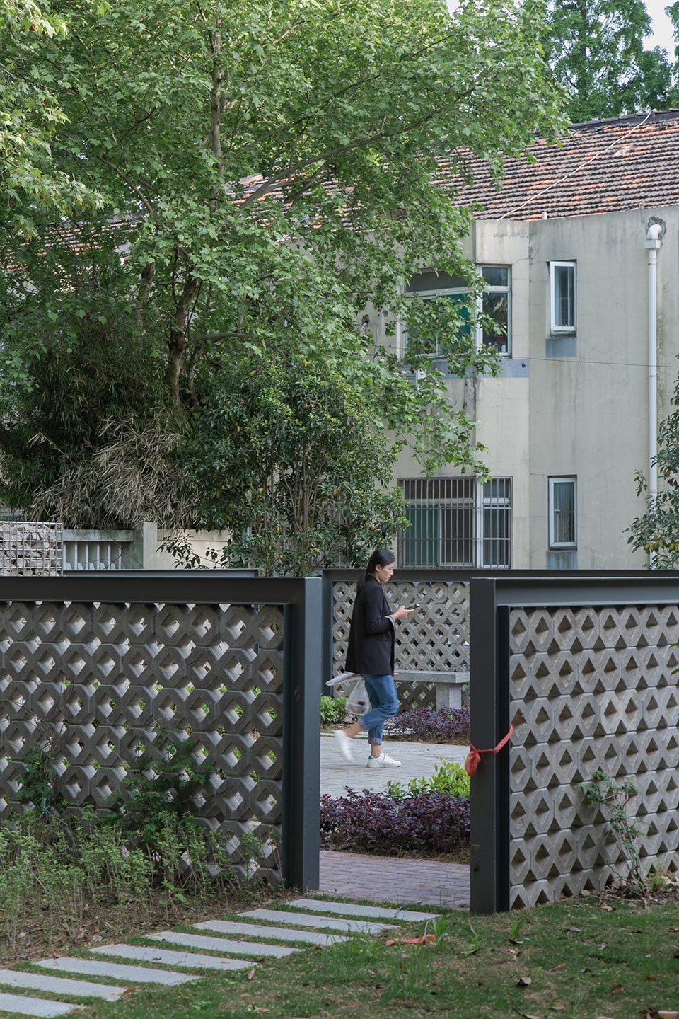 同济大学四平校区四个广场,绿色更新典范-25