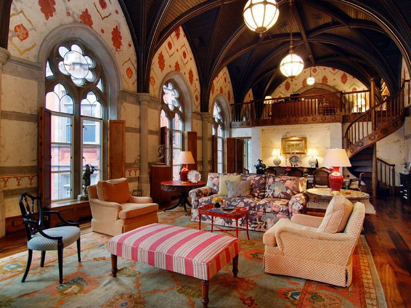 纽约19世纪哥特式钟楼改造公寓丨美国曼哈顿-38