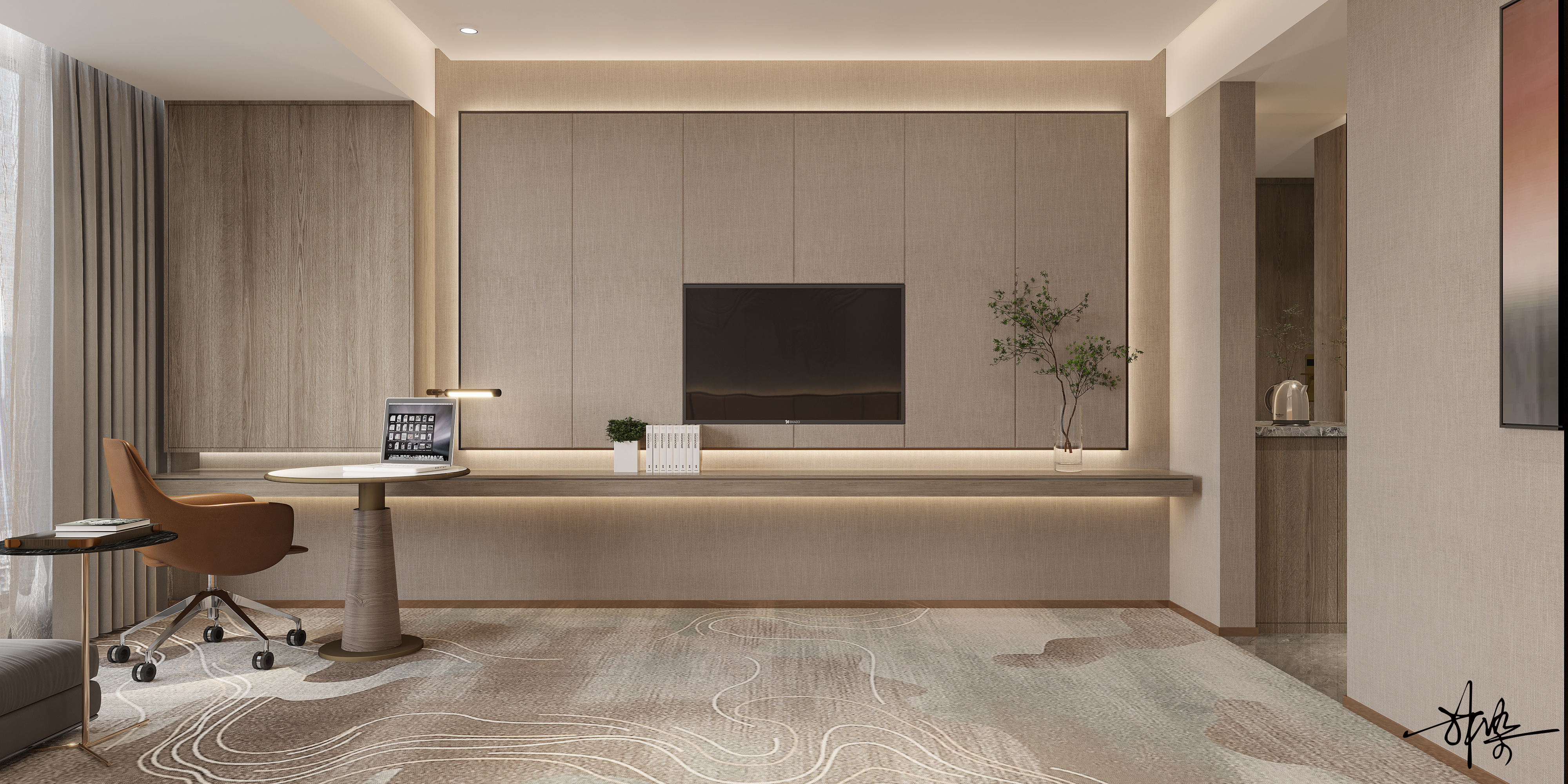 工装|邂逅都会谧境，于酒店中奢享悠然时光-2