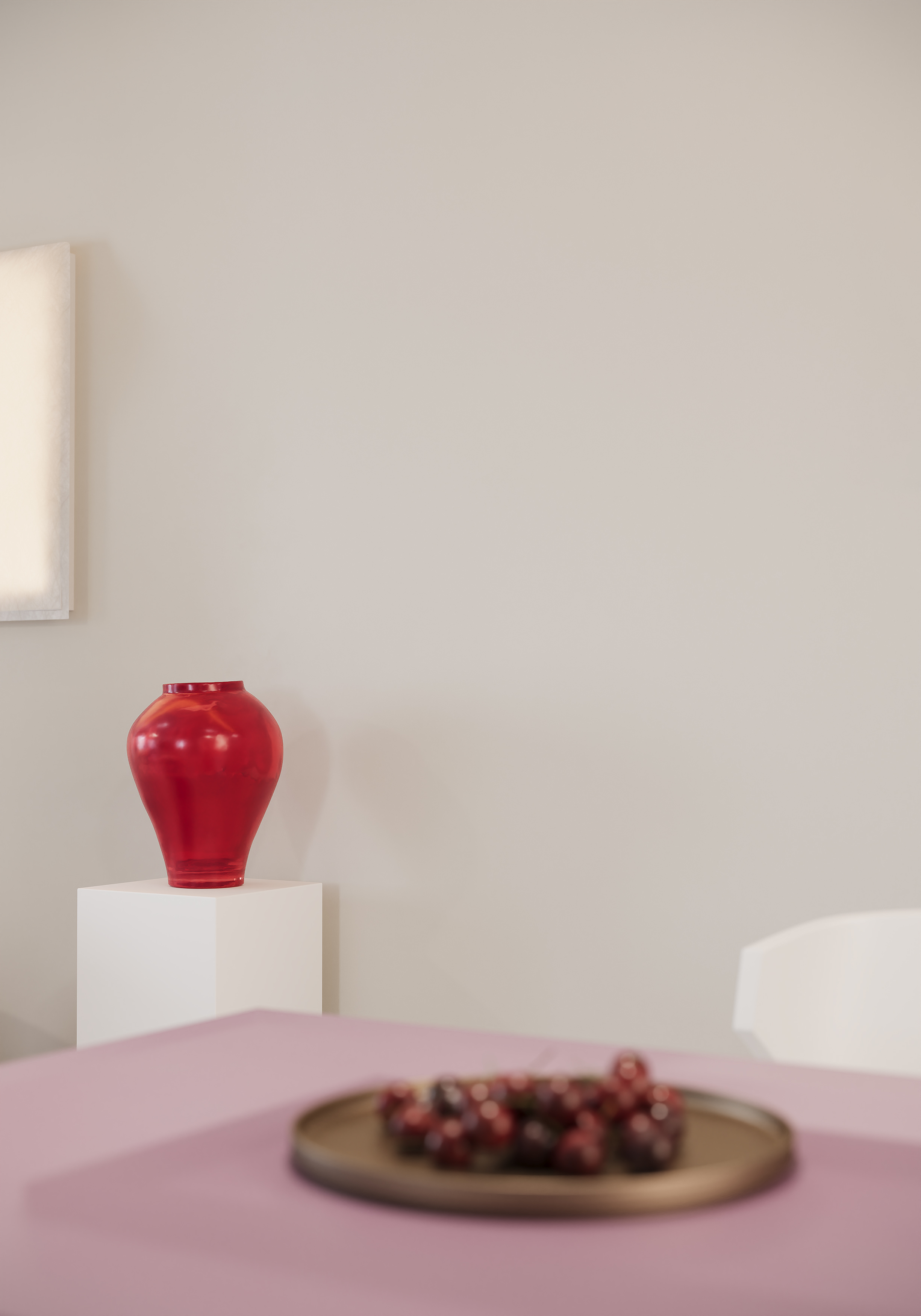 现代韩式小型白色单身公寓-6