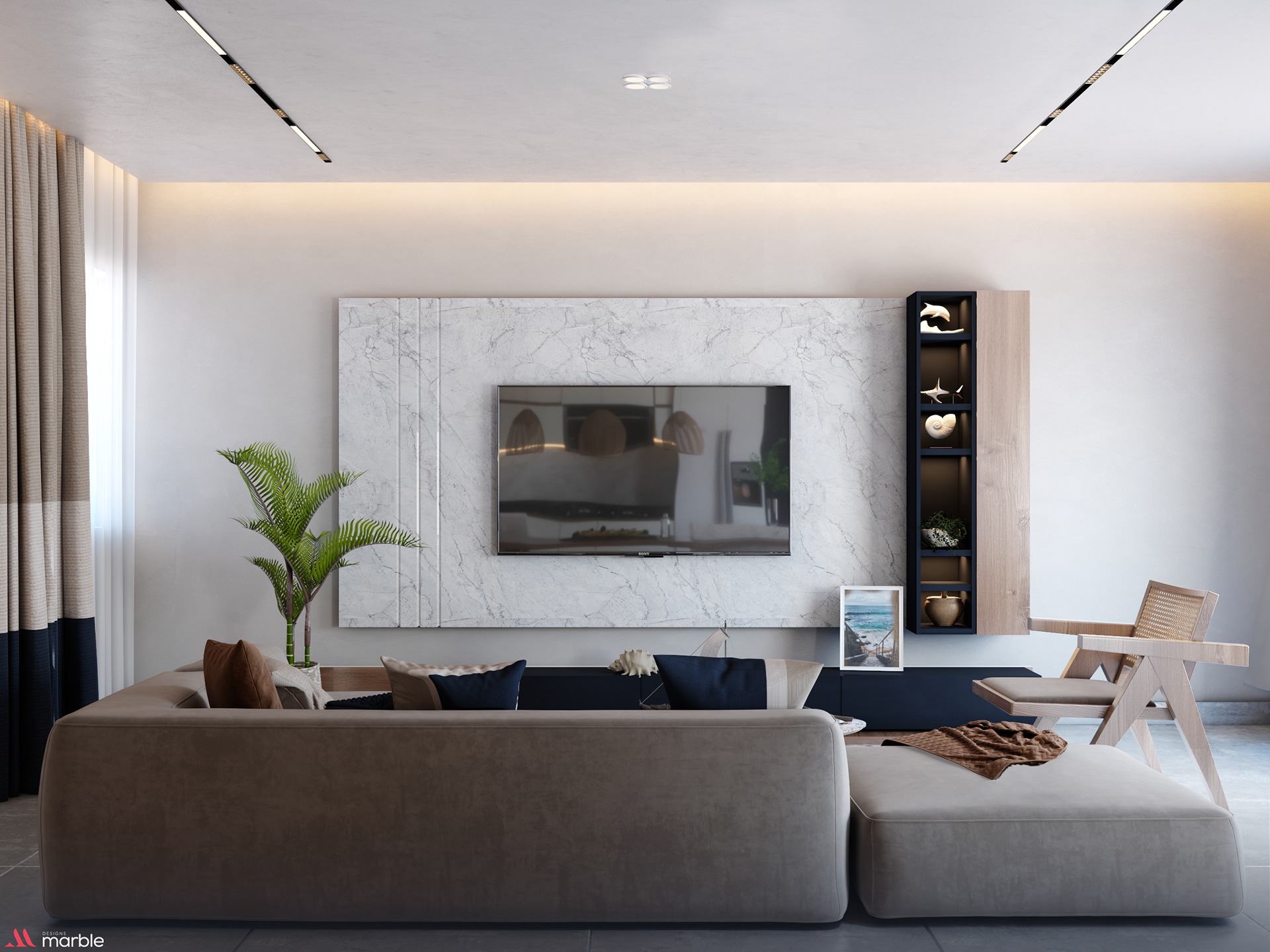 海岸接待与厨房丨Rana Hamdy-10