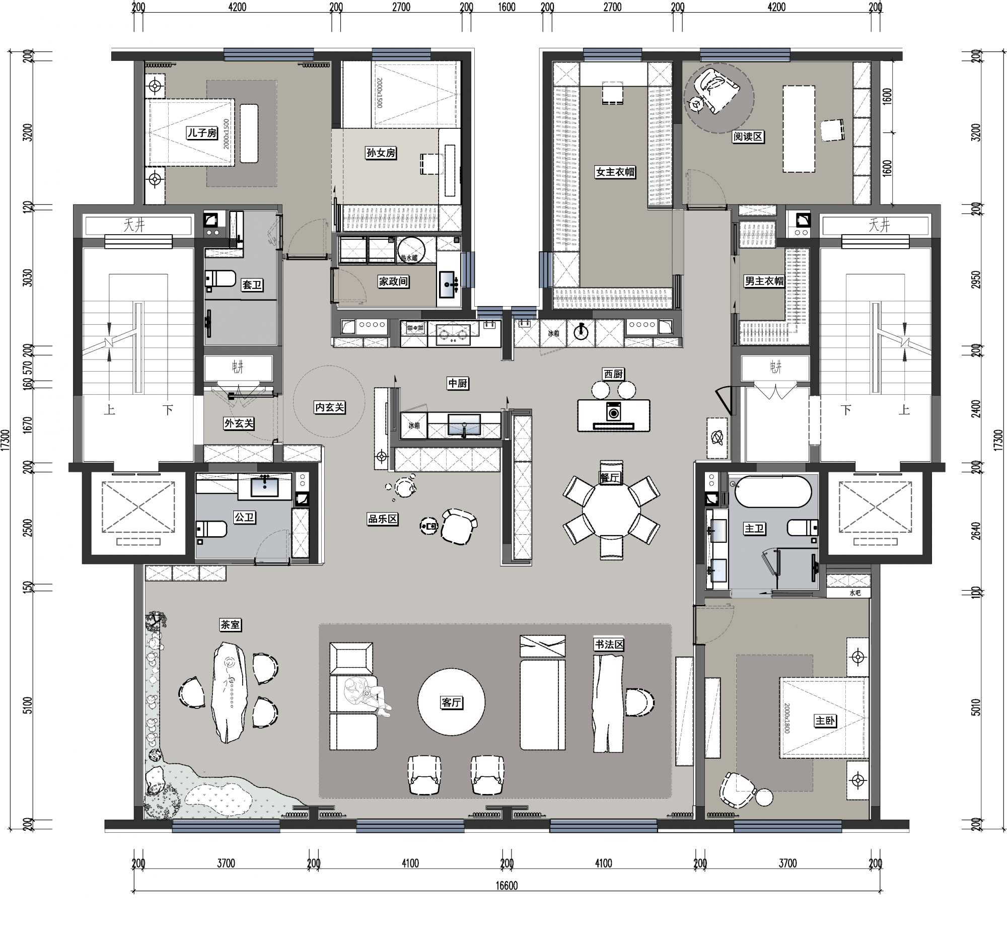 北京万科·观承大家288m²样板间丨中国北京丨深圳市蜜尔室内艺术设计有限公司-64