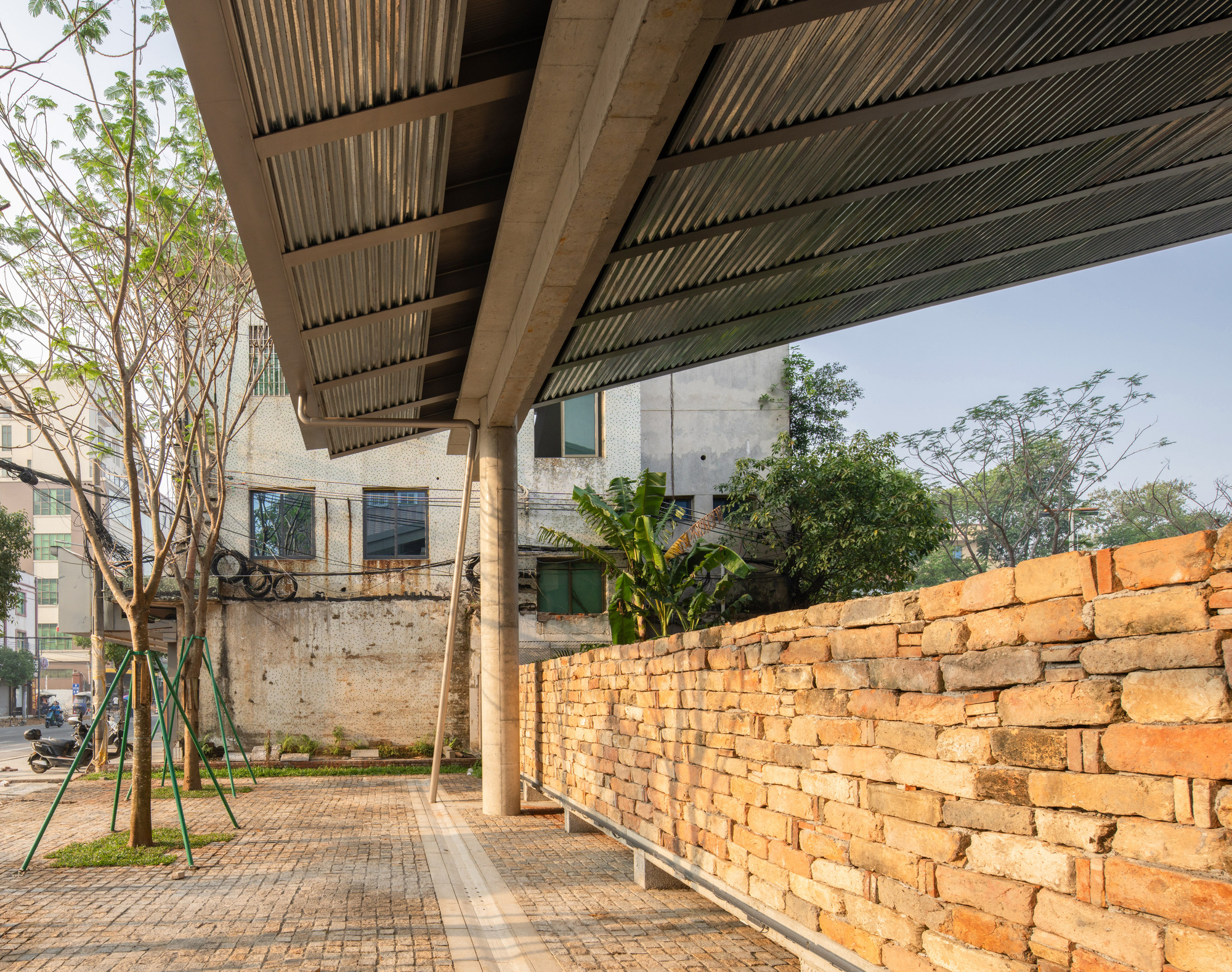 吳陽文化站,屋頂望海,簷下有風丨中国湛江丨WAU建筑事务所-55