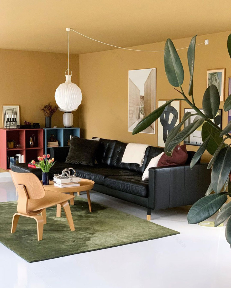 丹麦小屋独特配色,打破传统审美-12