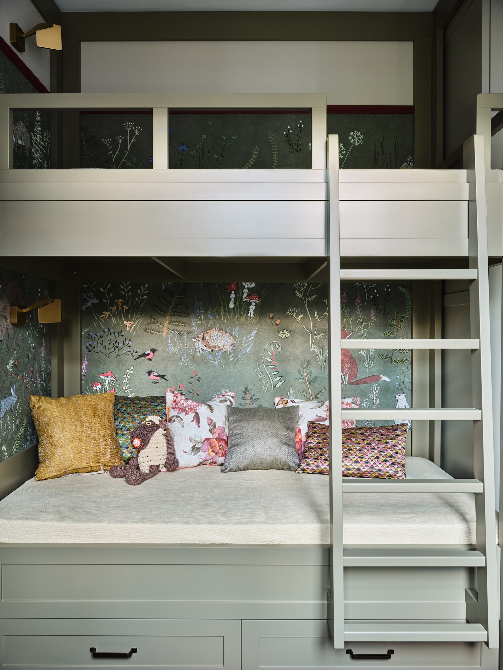 62㎡花卉主题公寓设计丨Олеся Шляхтина-26