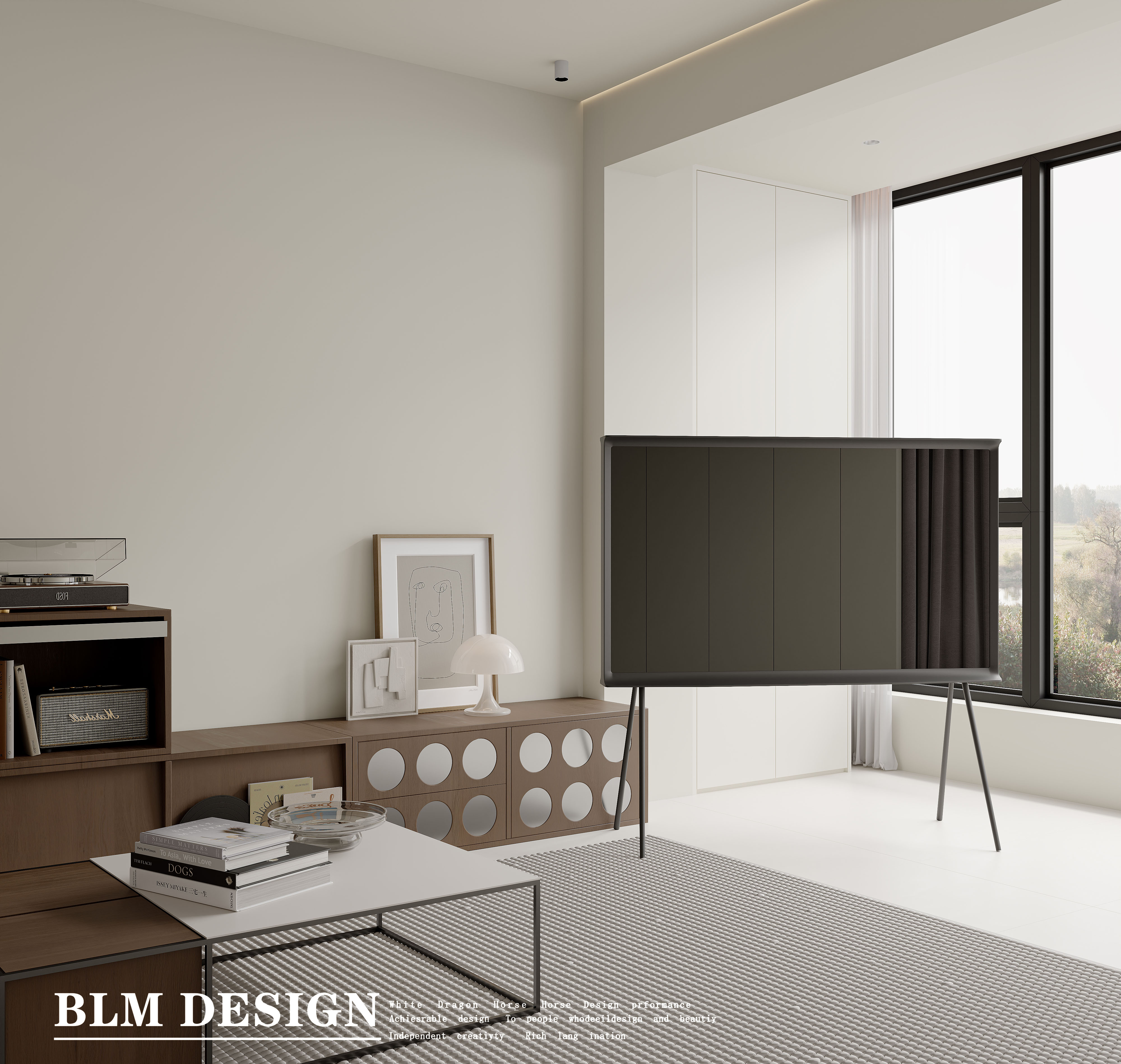 极简  白龙马效果图相关制作项目-4