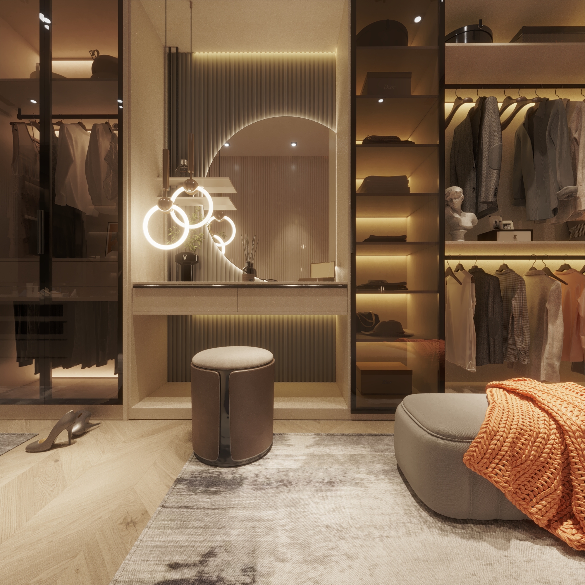 Master Bed Room and Dressing Room-11