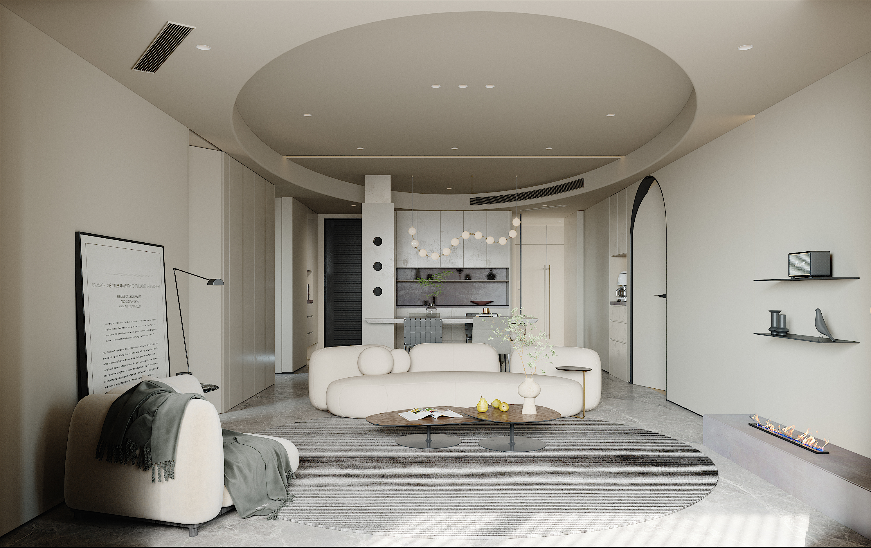 现代风格效果图表现-8