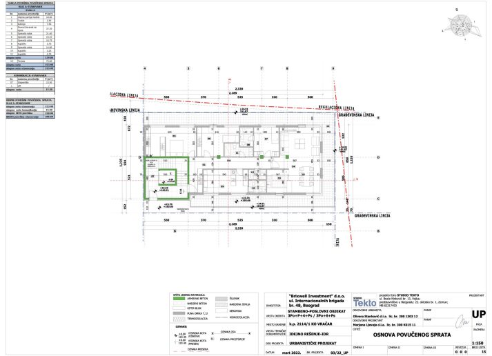 Bri·well投资公司拟在丘布尔公园附近建设的七层高建筑丨贝尔格莱德丨Studio TEKTO-37