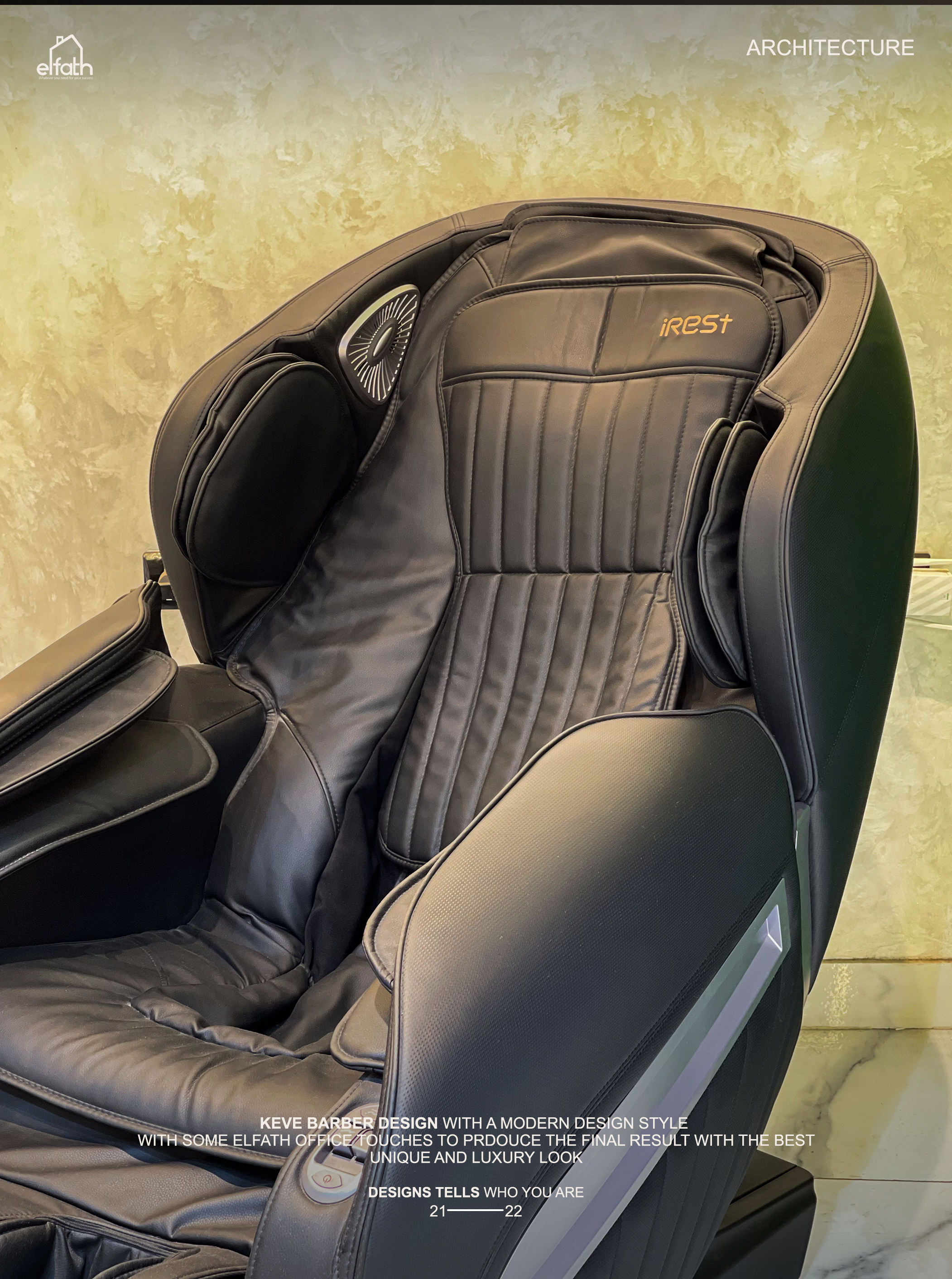 Keve barber - interior design --14