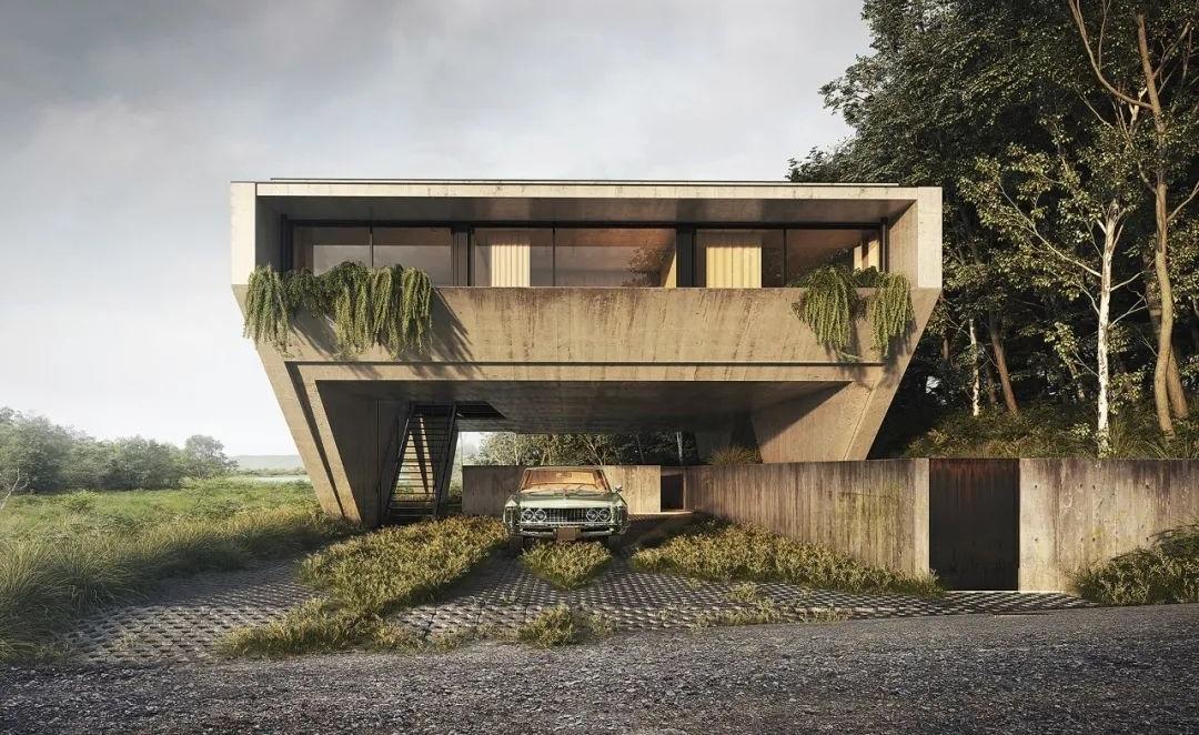 Adam Spychala--混凝土建筑的纯粹-24