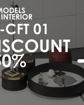 客厅家具套装（咖啡桌系列01）