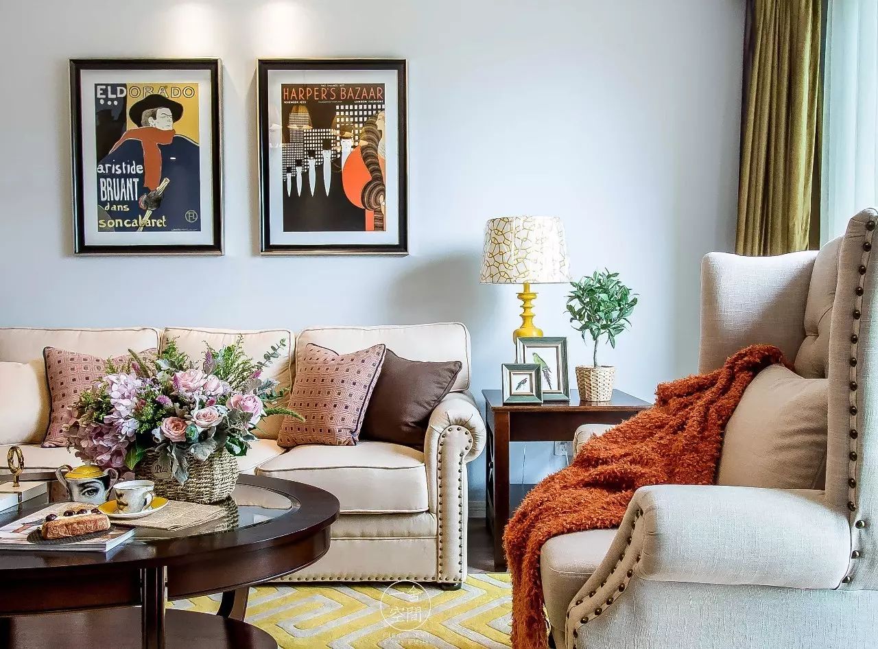 《柠檬冰蓝》美式宅，生活美学从摆餐桌开始-13