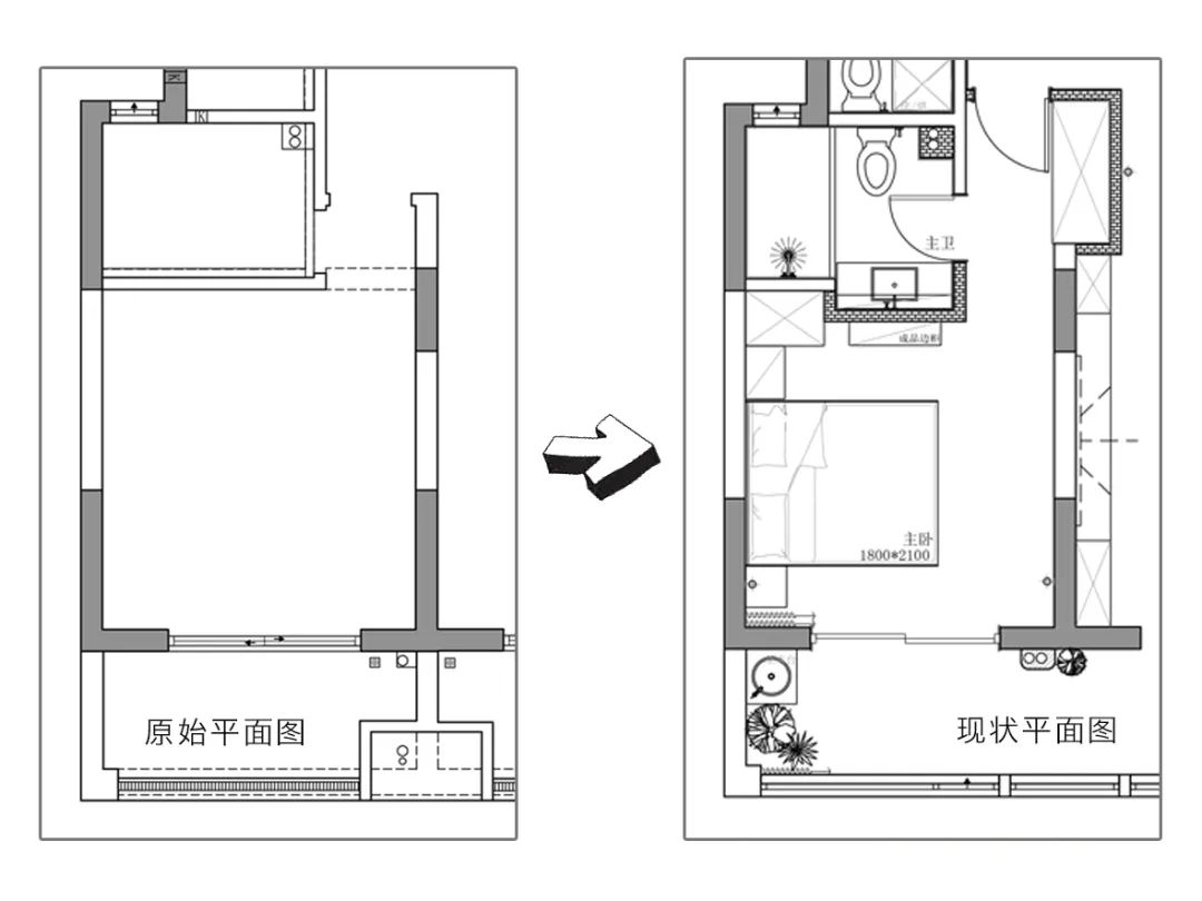 退休夫妇的趣味空间 · 120㎡一居室的毛坯房设计丨中国南京丨北岩设计-65