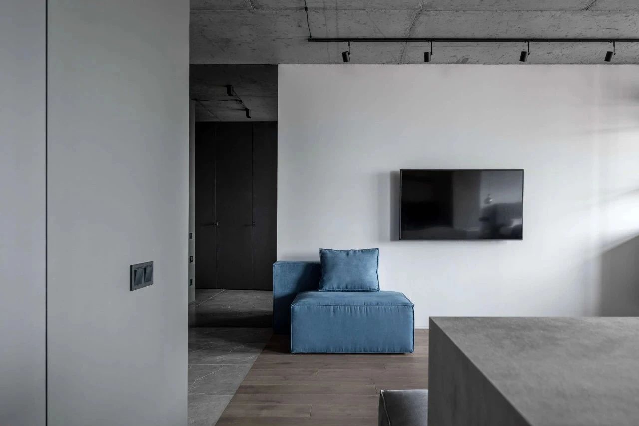 49㎡高级灰公寓丨Syndicate Architects-14