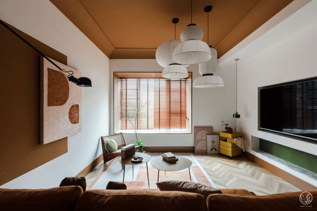 复古精致 | 成都二手房的色彩重构之旅-43