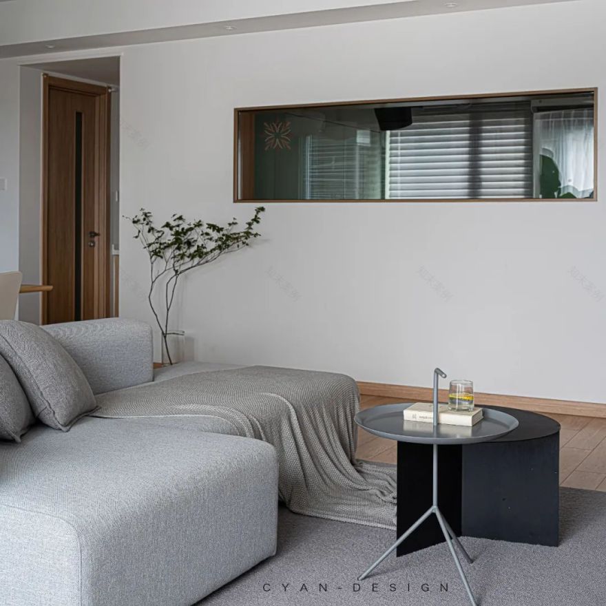 万科金润华府 128㎡现代简约盐系家居,游戏观影收纳一房尽享-40