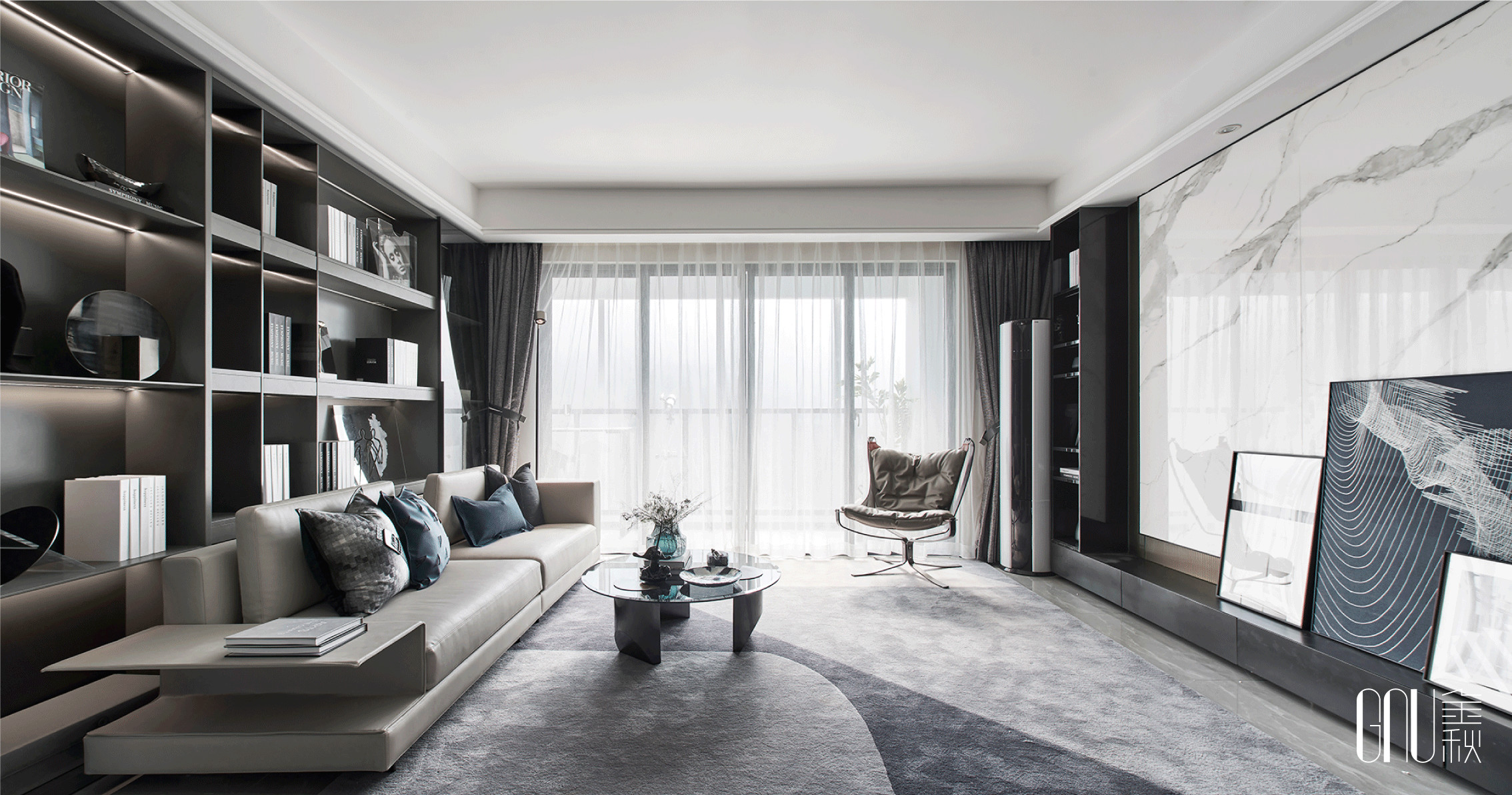 绿滋肴绿梦·洪洲书院样板间丨中国南昌丨东莞市金秋装饰设计有限公司-27