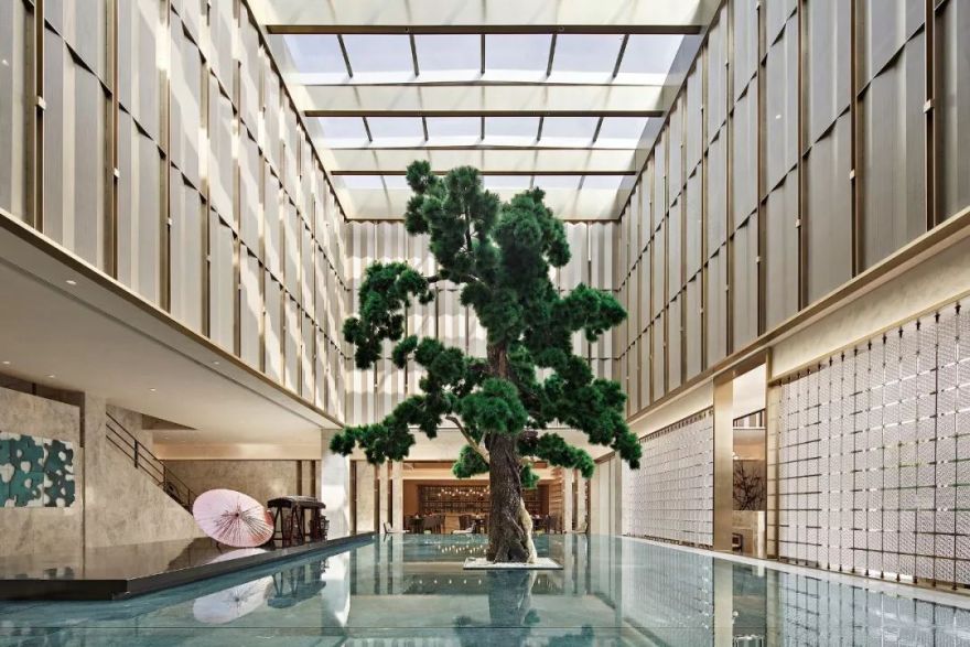 绍兴天空之城销售中心 | 春山秋水设计的新东方意境-25