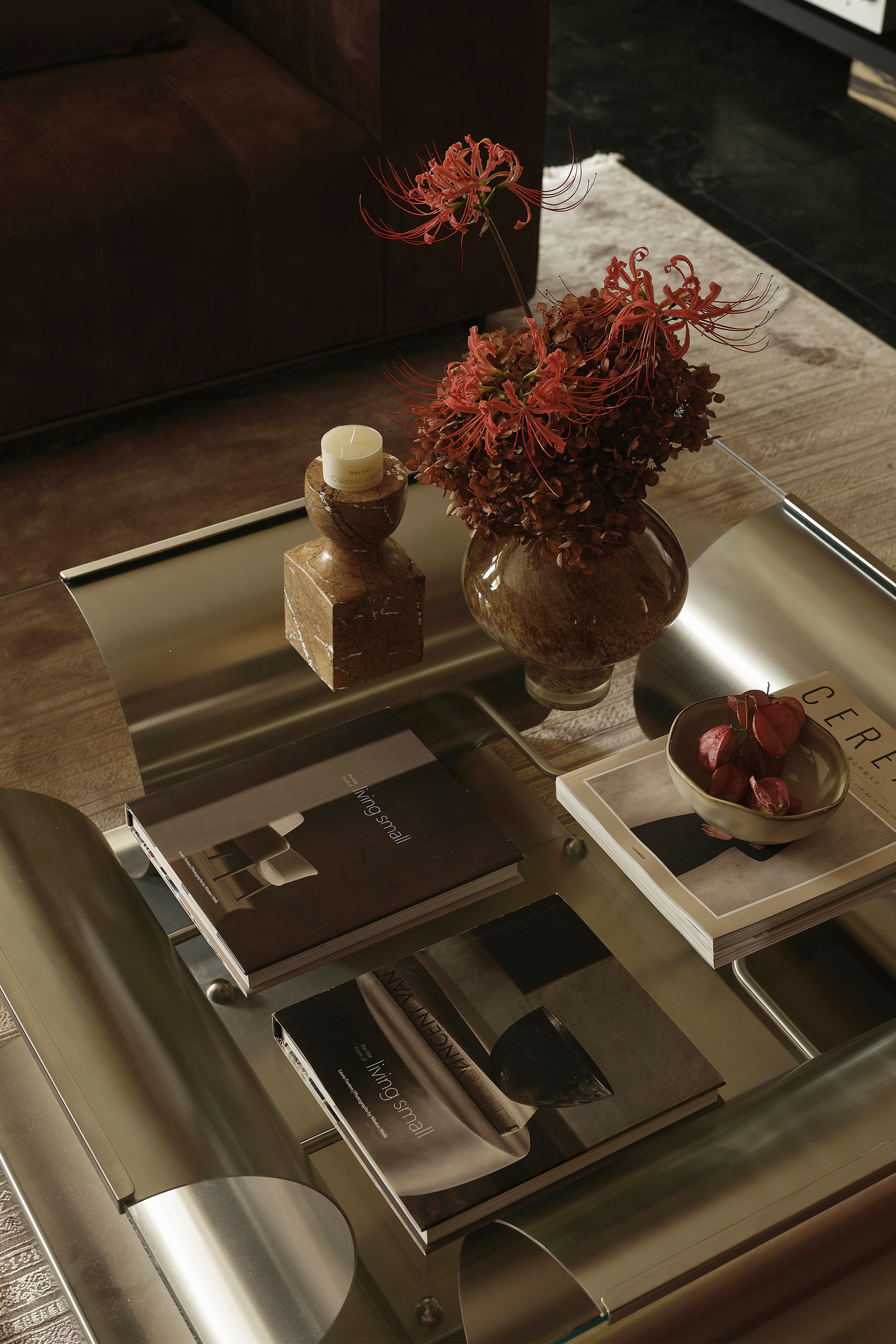 杭州翡翠城大平层“老钱风”设计丨中国杭州丨有斯设计-9