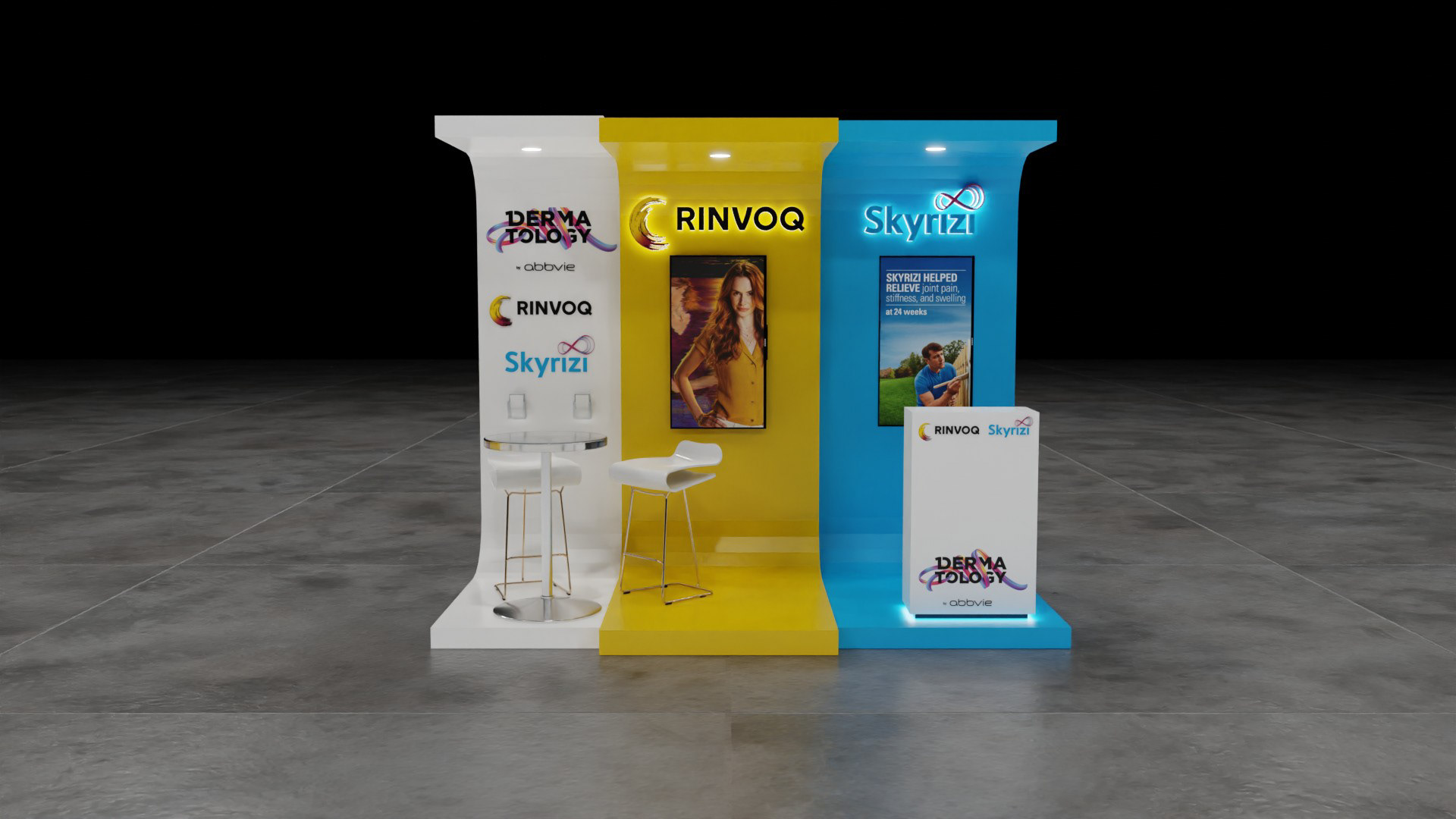 Abbvie 3D 展位设计  概念开发-15