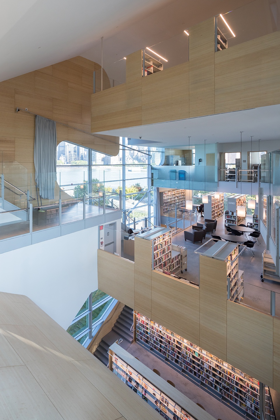 纽约猎人角皇后图书馆丨美国纽约丨史蒂文·霍尔建筑师事务所-28