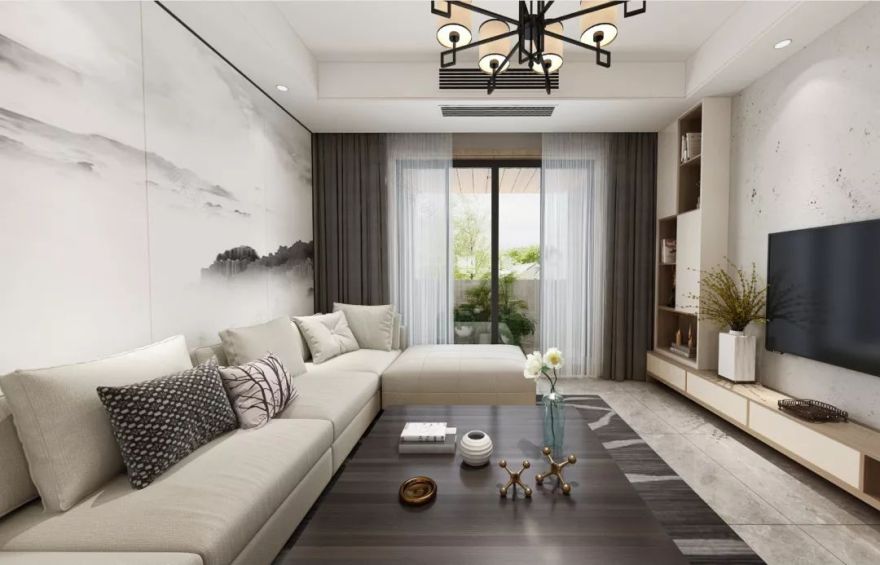 天骄公园日式风,自然情怀融入家居-1