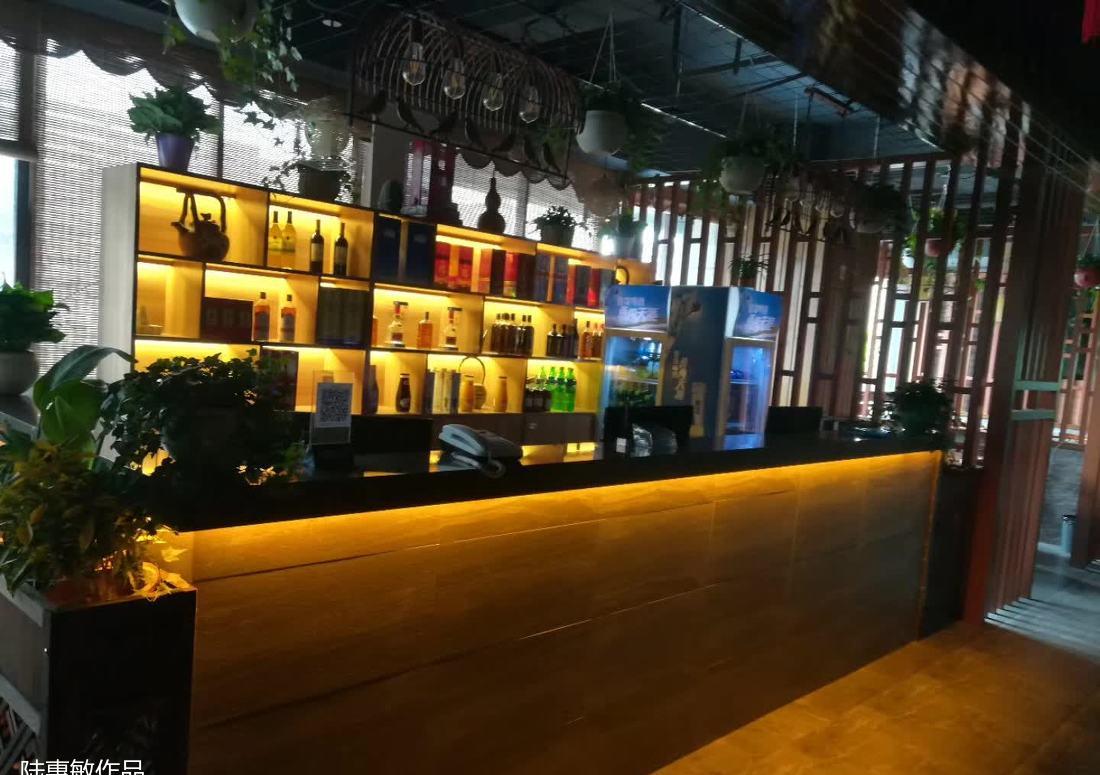 
大牧飞沙，环岛纯绿色植物1000平饭店设… -2