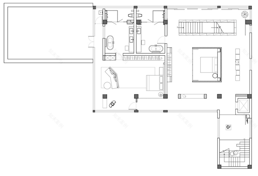 极简别墅丨中国苏州丨bk蓝骑士设计-70