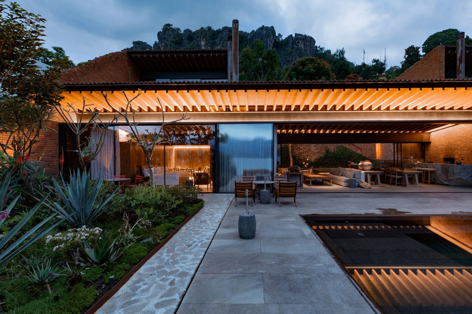 墨西哥 La Peña 湖畔住宅丨Central de Arquitectura-70
