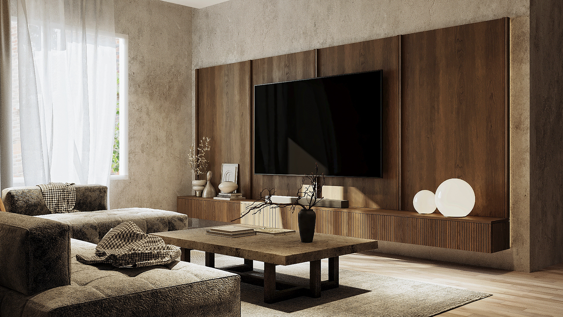 Modern Elegance in a Small Living Room-5