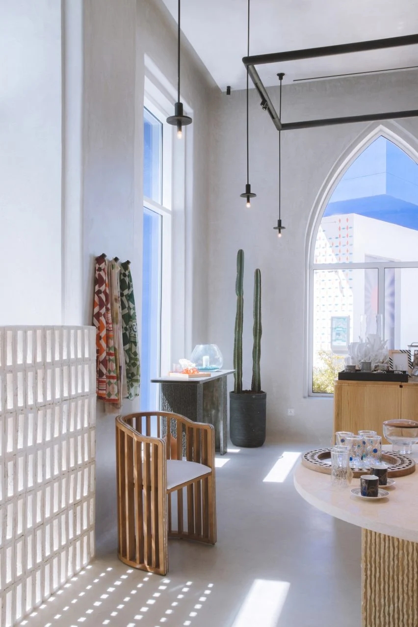 贝壳生物基混凝土砖营造健康的软装店设计丨约旦亚喀巴丨建筑工作室FADAA-7