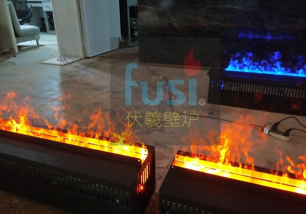 伏羲雾化壁炉分段设计上电梯对接安装-10