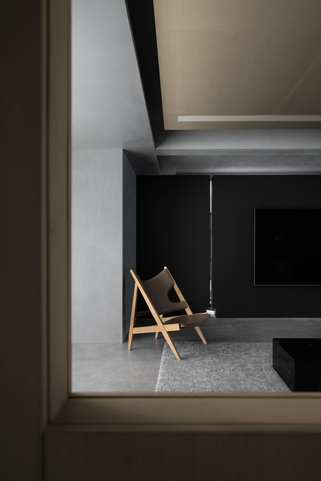 185㎡建筑感极简之家，向建筑学借点光 | 理居设计-0