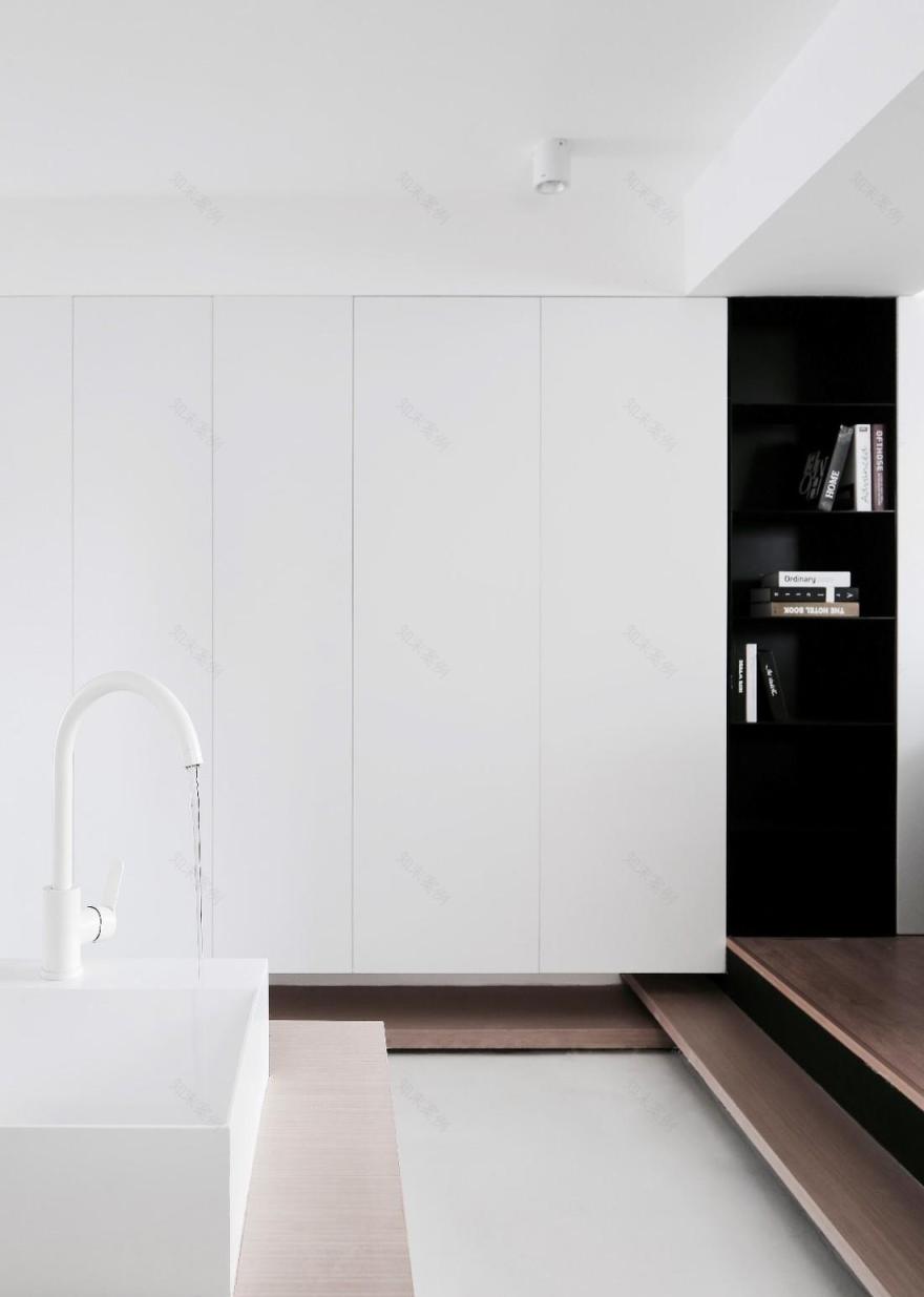 黑白简约室内设计,打造四维空间互动-15