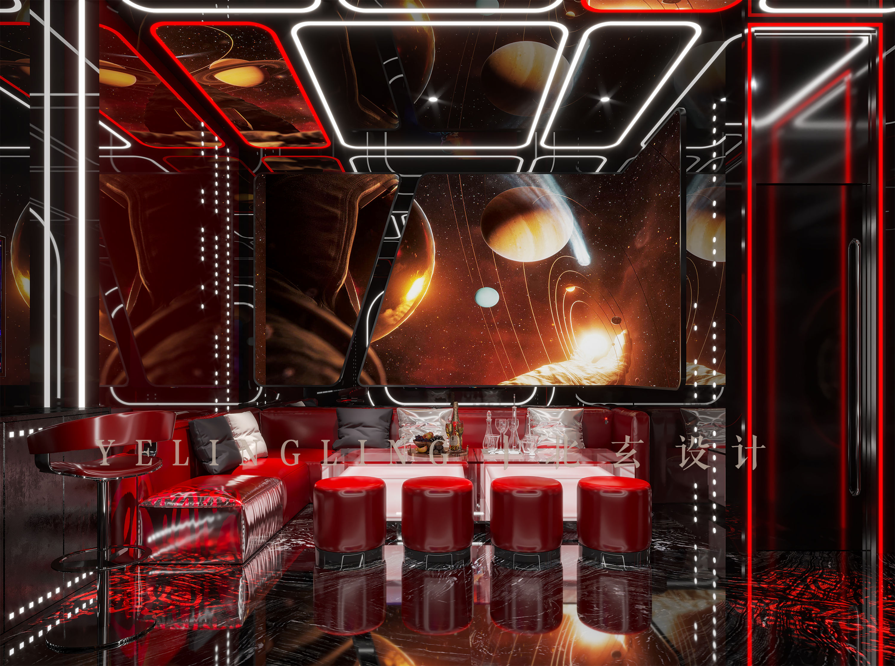 KTV设计案例丨当“细节控”遇上“控细节”-14