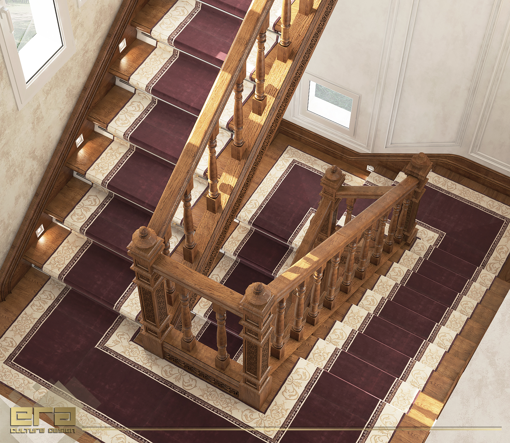 伊斯兰楼梯设计丨埃及开罗丨ERA CULTURE DESIGN-12