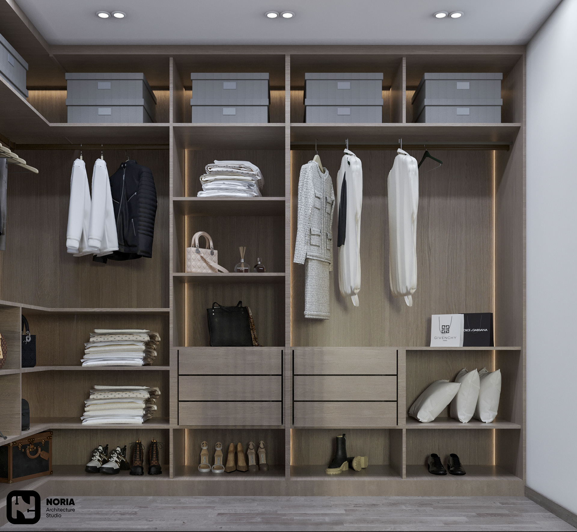 主卧室和施工详图丨埃及丨Noria Studio-10